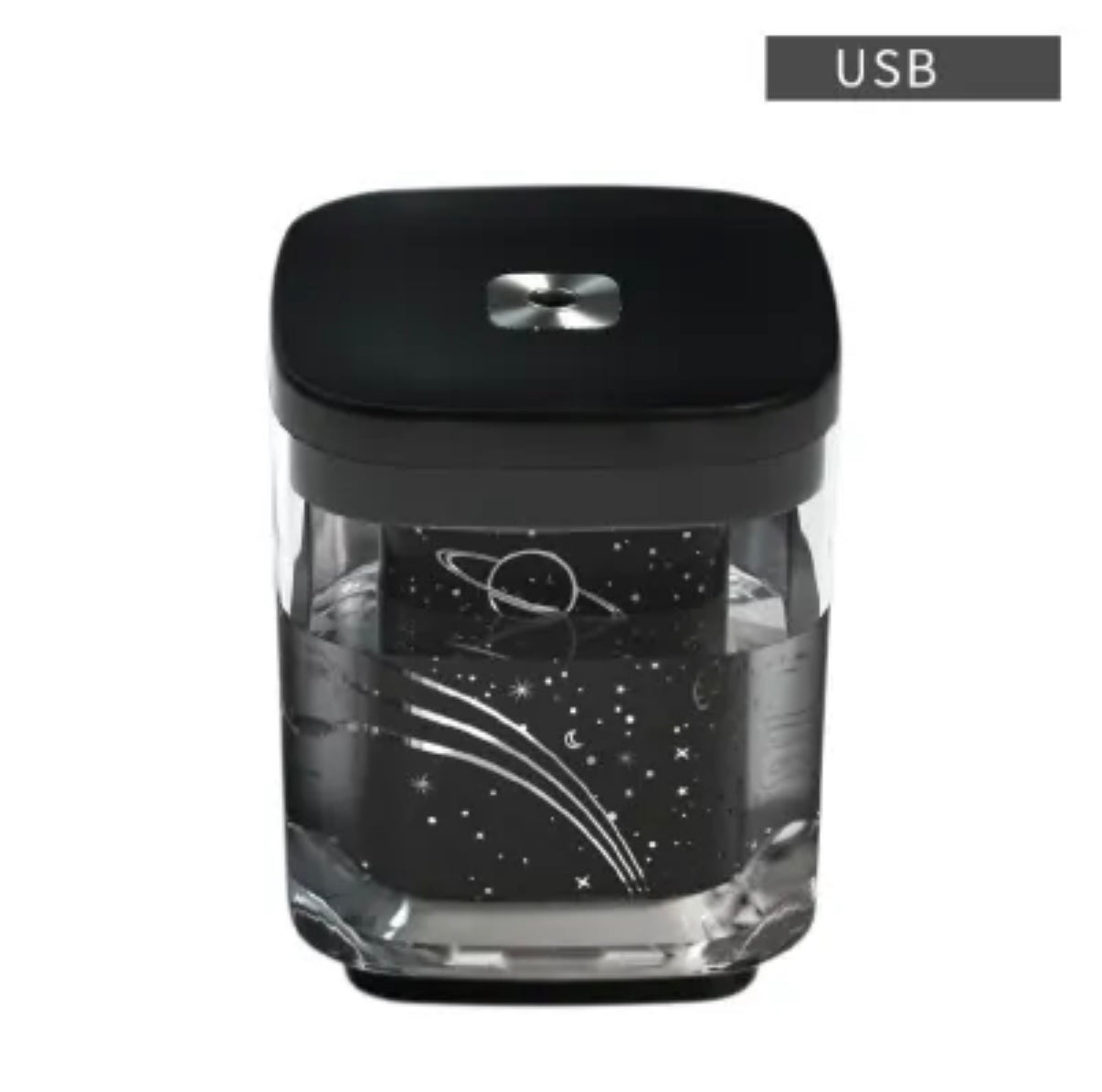 Luftbefeuchter mit LED-Projektion